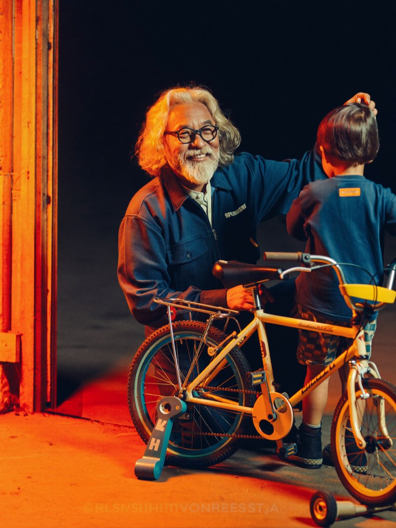Franz richtet ein Kindervelo her